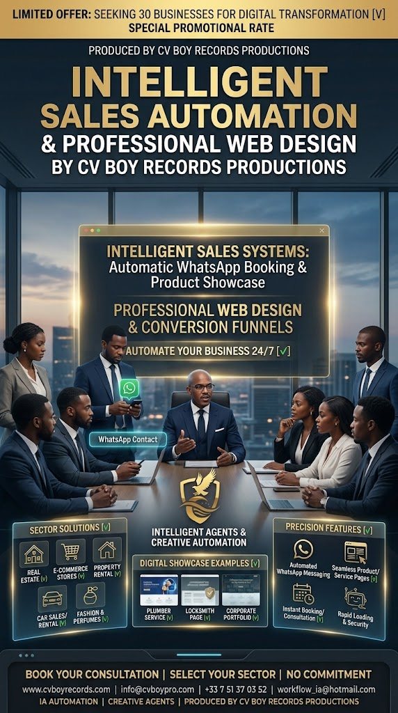 Intelligent sales automation and professional web design
